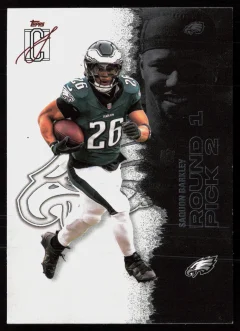 2025 2025 Topps Signature Class Saquon Barkley Football card front — Card Source Canada