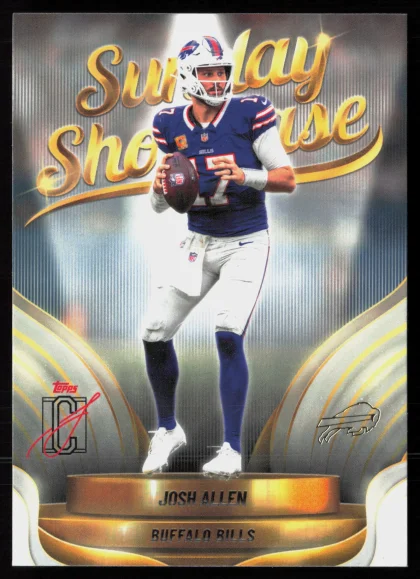 2025 2025 Topps Signature Class Josh Allen Football card — Front