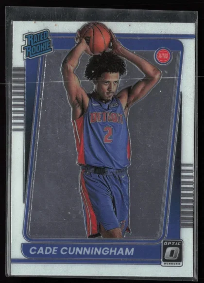 2021 2021-22 Donruss Optic Cade Cunningham Basketball card — Front