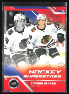 2025 2025 Upper Deck National Hockey Card Day Connor Bedard Hockey card front — Card Source Canada