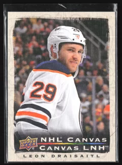 2020 2020-21 Upper Deck Tim Hortons Leon Draisaitl Hockey card front — Card Source Canada