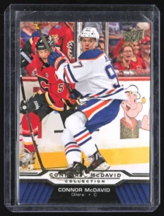 2015 2015-16 Upper Deck Connor McDavid Collection Connor McDavid Hockey card front — Card Source Canada