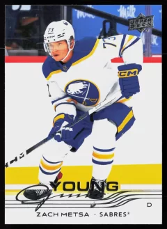 2025 2025-26 Upper Deck Zach Metsa Hockey card front — Card Source Canada