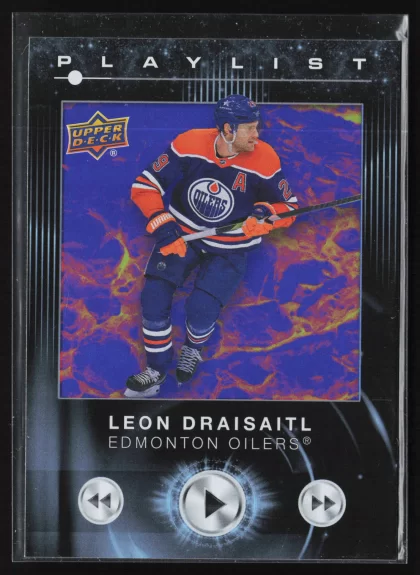 2024 2024-25 Upper Deck Leon Draisaitl Hockey card — Front