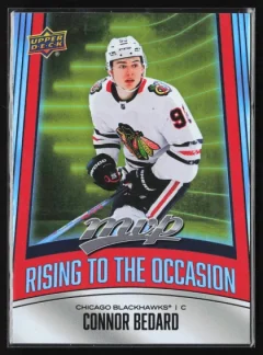2025 2025-26 Upper Deck MVP Connor Bedard Hockey card front — Card Source Canada
