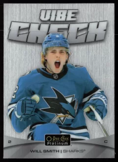 2025 2025-26 O-Pee-Chee Platinum Will Smith Hockey card front — Card Source Canada