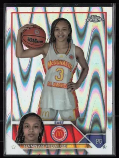 2023 2023 Topps Chrome McDonald's All American Hannah Hidalgo Basketball card front — Card Source Canada