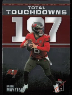 2025 2025 Topps Signature Class Baker Mayfield Football card front — Card Source Canada