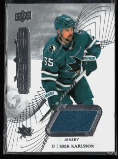 2022 2022-23 Upper Deck Premier Erik Karlsson Hockey card front — Card Source Canada