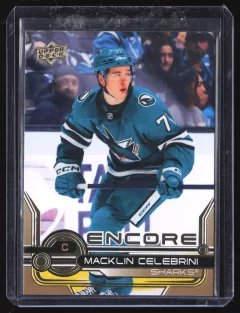 2024 2024-25 Upper Deck Macklin Celebrini Hockey card front — Card Source Canada