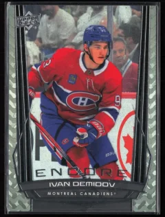 2025 2025-26 Upper Deck Ivan Demidov Hockey card front — Card Source Canada