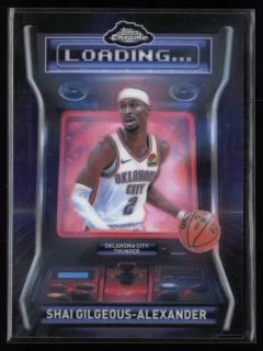 2025 2025-26 Topps Chrome Shai Gilgeous-Alexander Basketball card front — Card Source Canada
