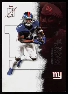 2025 2025 Topps Signature Class Malik Nabers Football card front — Card Source Canada