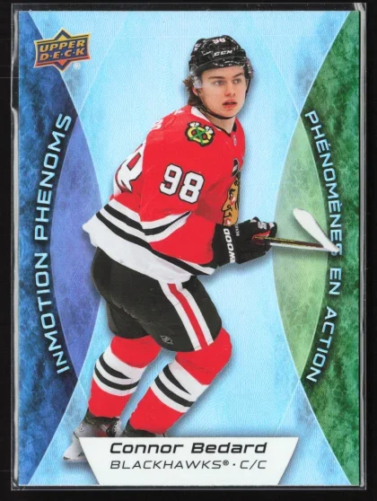 2024 2024-25 Upper Deck Tim Hortons Connor Bedard Hockey card — Front
