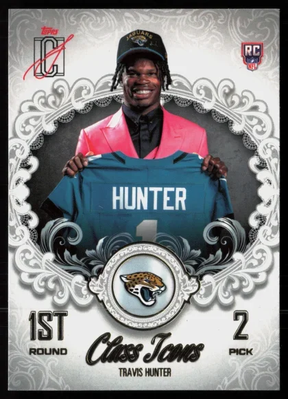 2025 2025 Topps Signature Class Travis Hunter Football card — Front