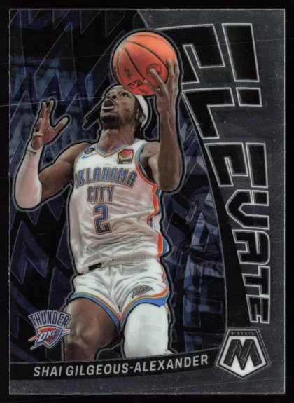 2022 2022-23 Panini Mosaic Shai Gilgeous-Alexander Basketball card — Front