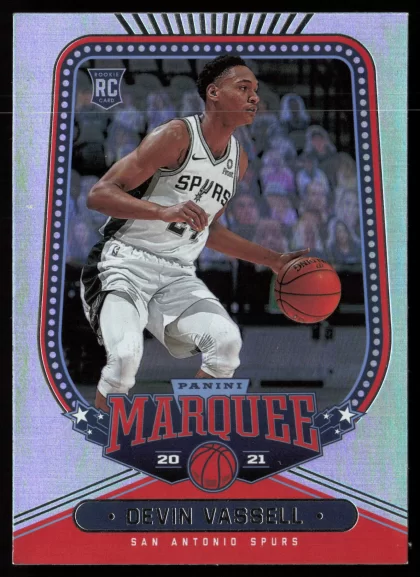 2020 2020-21 Panini Chronicles Devin Vassell Basketball card — Front