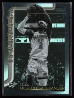 2025 2025-26 Topps Shai Gilgeous-Alexander Basketball card front — Card Source Canada