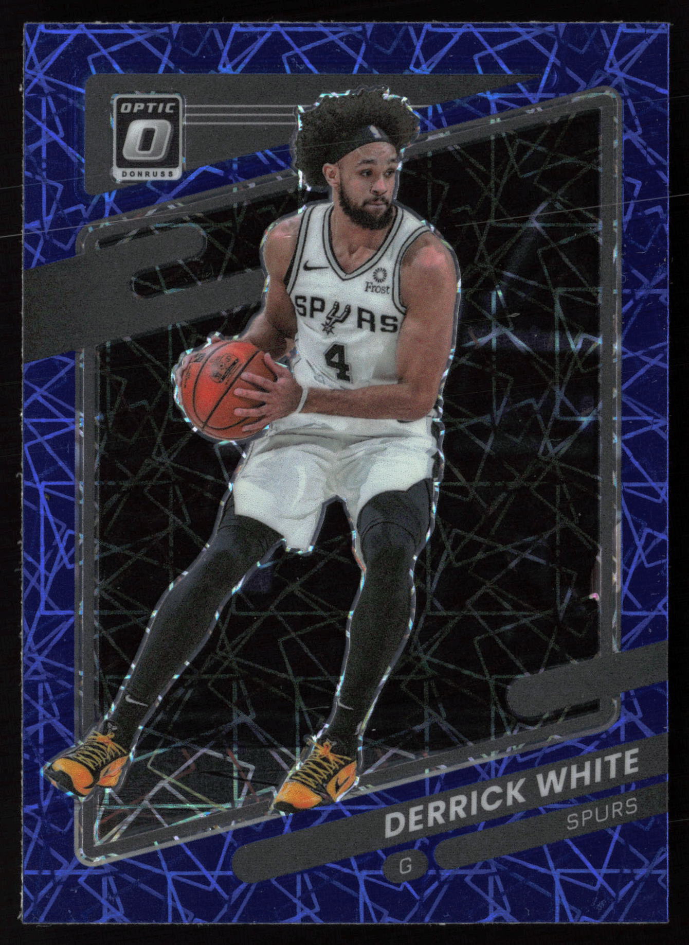 2021 2021-22 Donruss Optic Derrick White Basketball card front — Card Source Canada