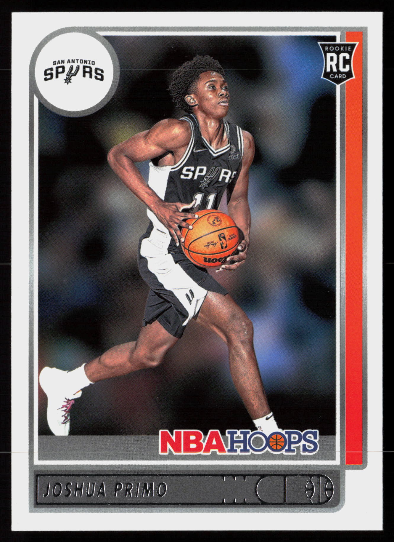 2021 2021-22 Hoops Joshua Primo Basketball card front — Card Source Canada