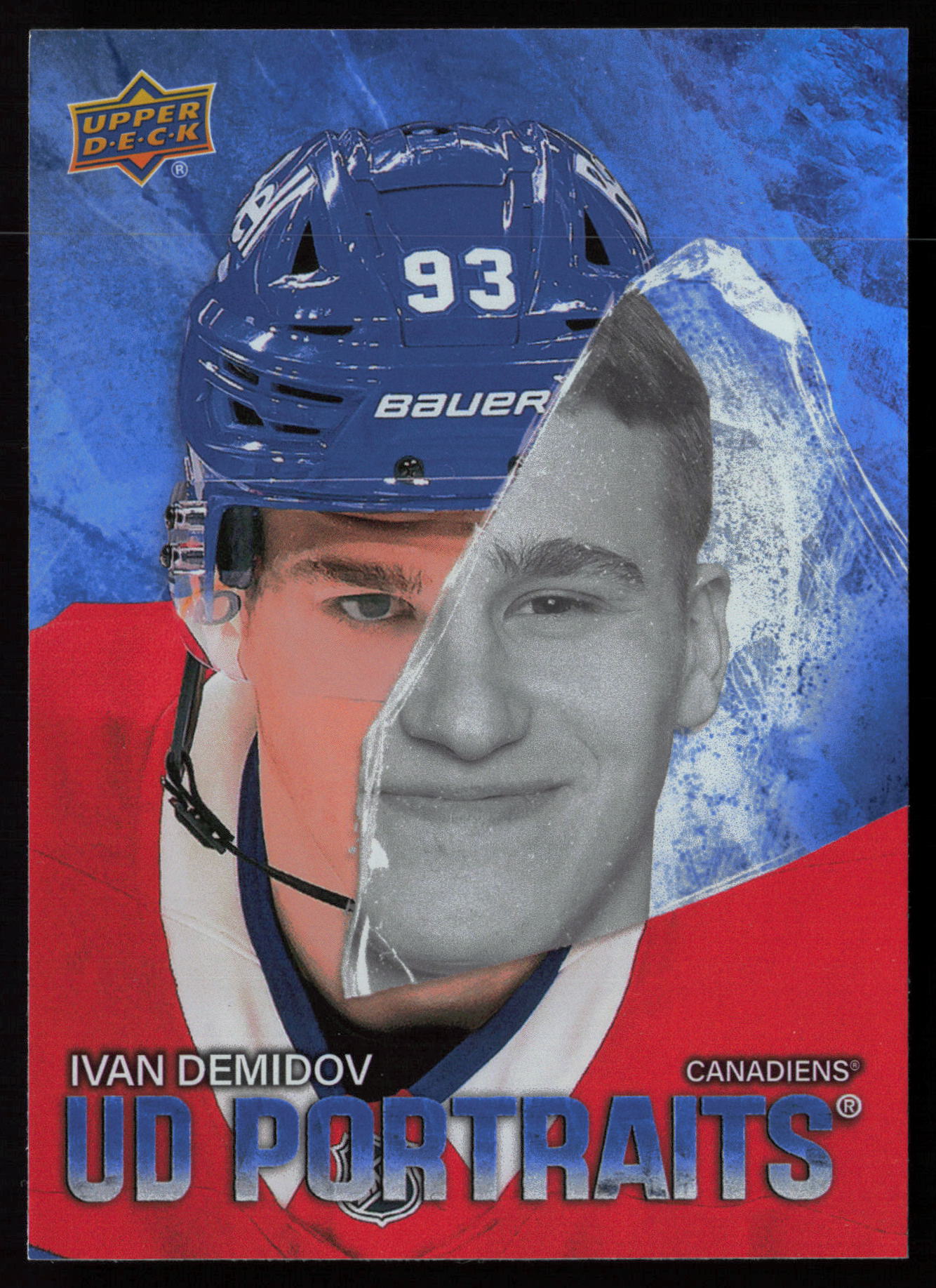 2025 2025-26 Upper Deck Ivan Demidov Hockey card front — Card Source Canada