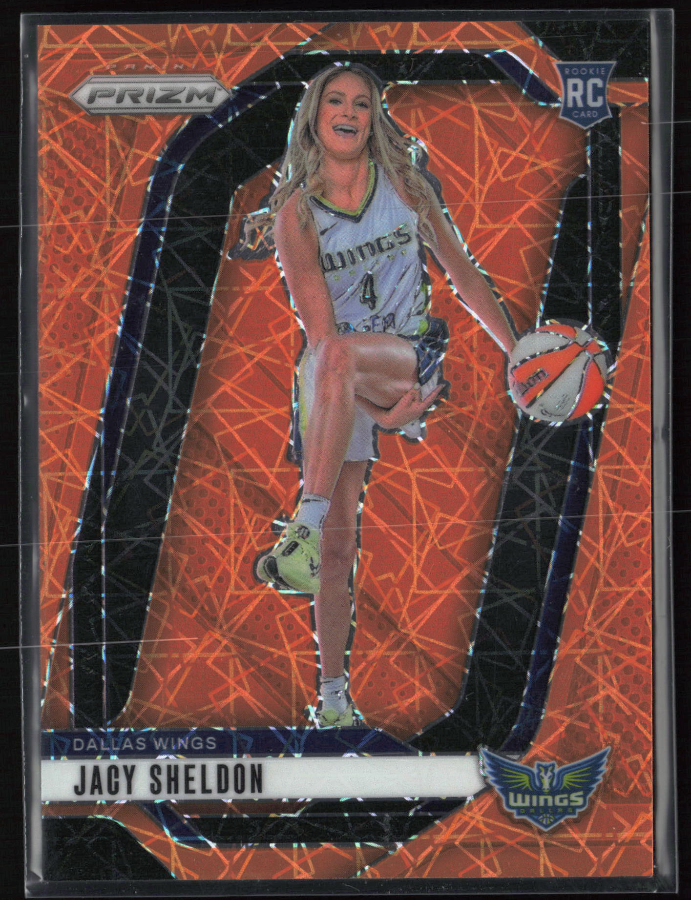 2024 2024 Panini Prizm WNBA Jacy Sheldon Basketball card front — Card Source Canada