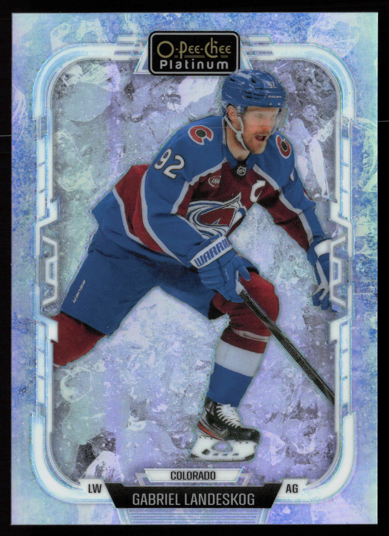 2025 2025-26 O-Pee-Chee Gabriel Landeskog Hockey card front — Card Source Canada