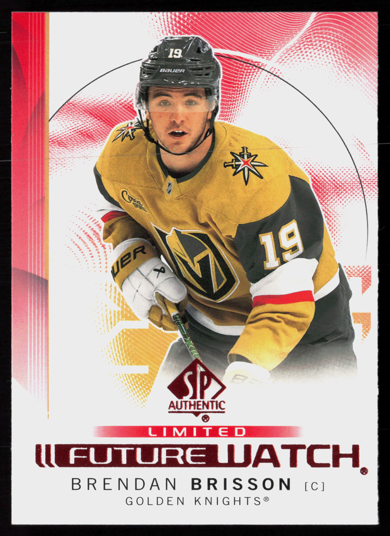 2024 2024-25 SP Authentic Brendan Brisson Hockey card front — Card Source Canada