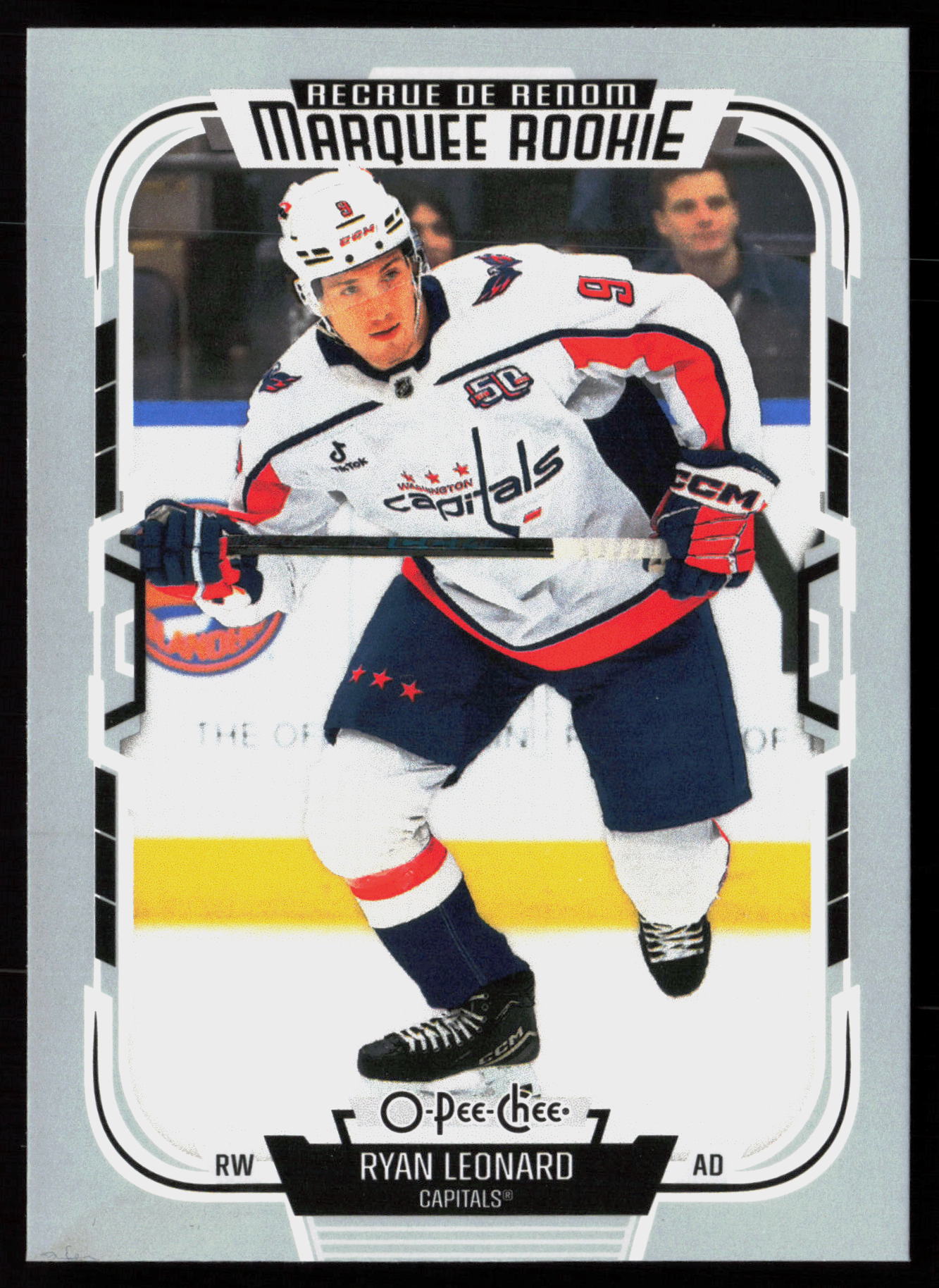 2025 2025-26 O-Pee-Chee Ryan Leonard Hockey card front — Card Source Canada