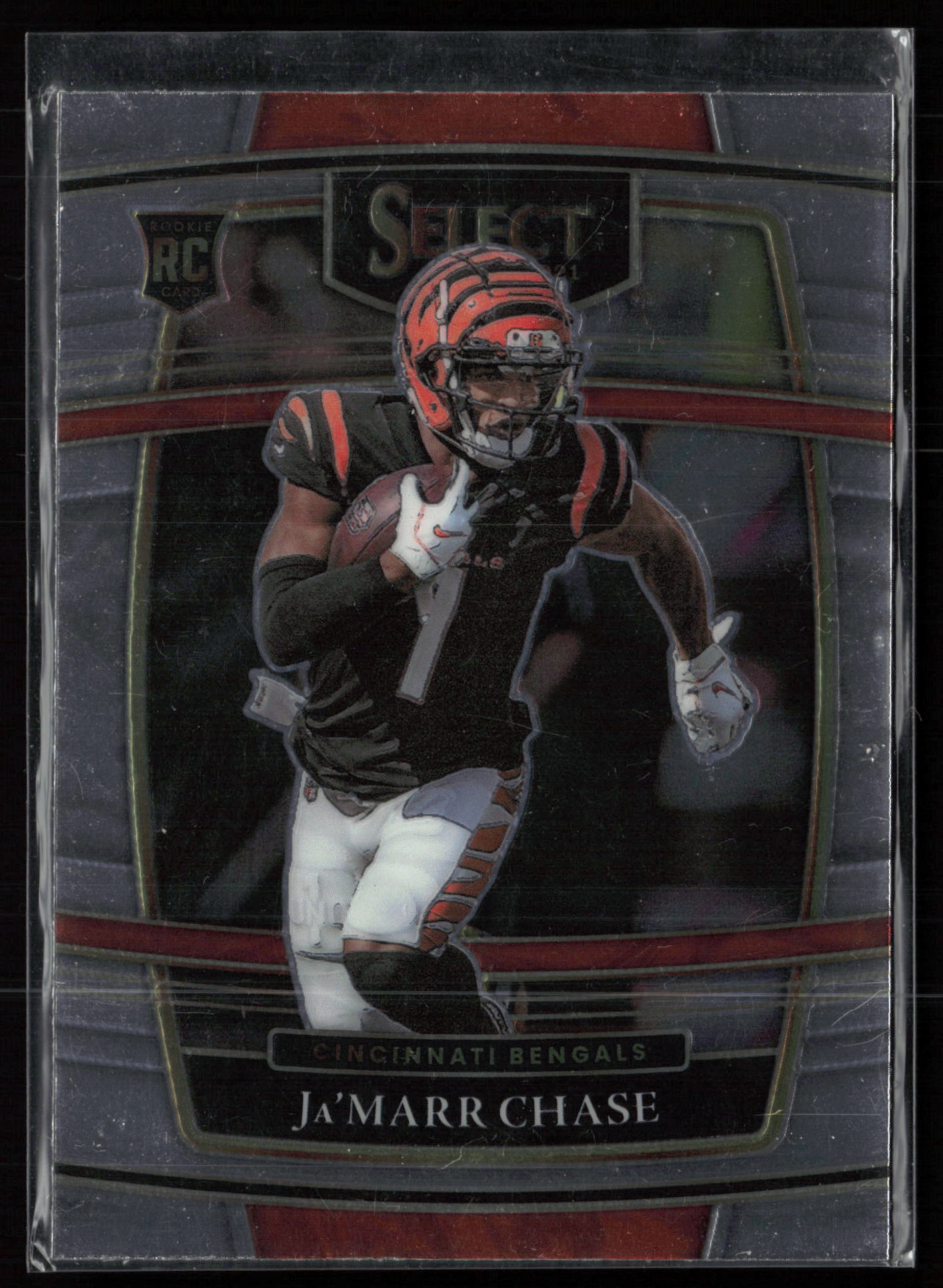 2021 2021 Panini Select Ja'Marr Chase Football card front — Card Source Canada