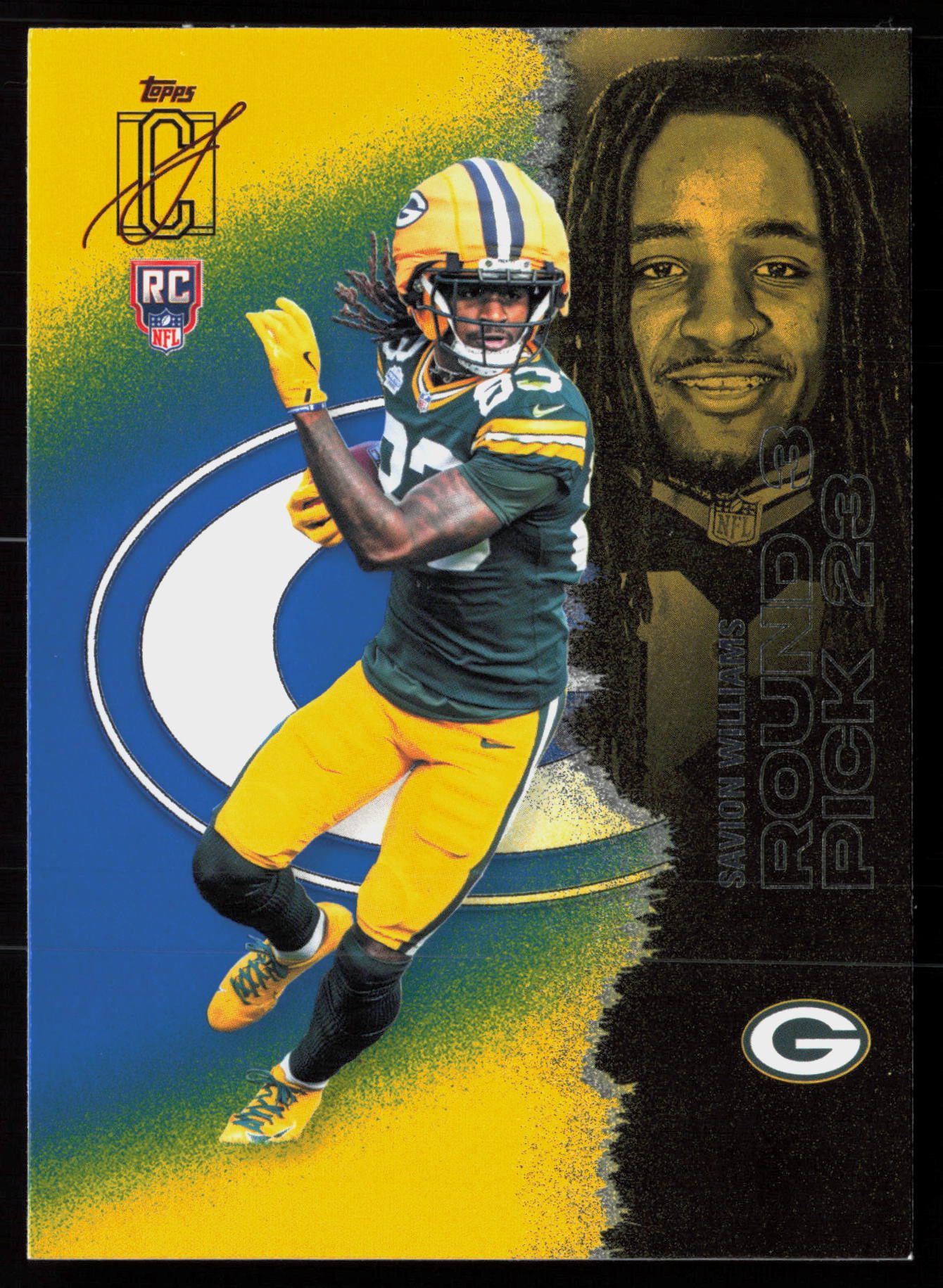2025 2025 Topps Signature Class Savion Williams Football card front — Card Source Canada