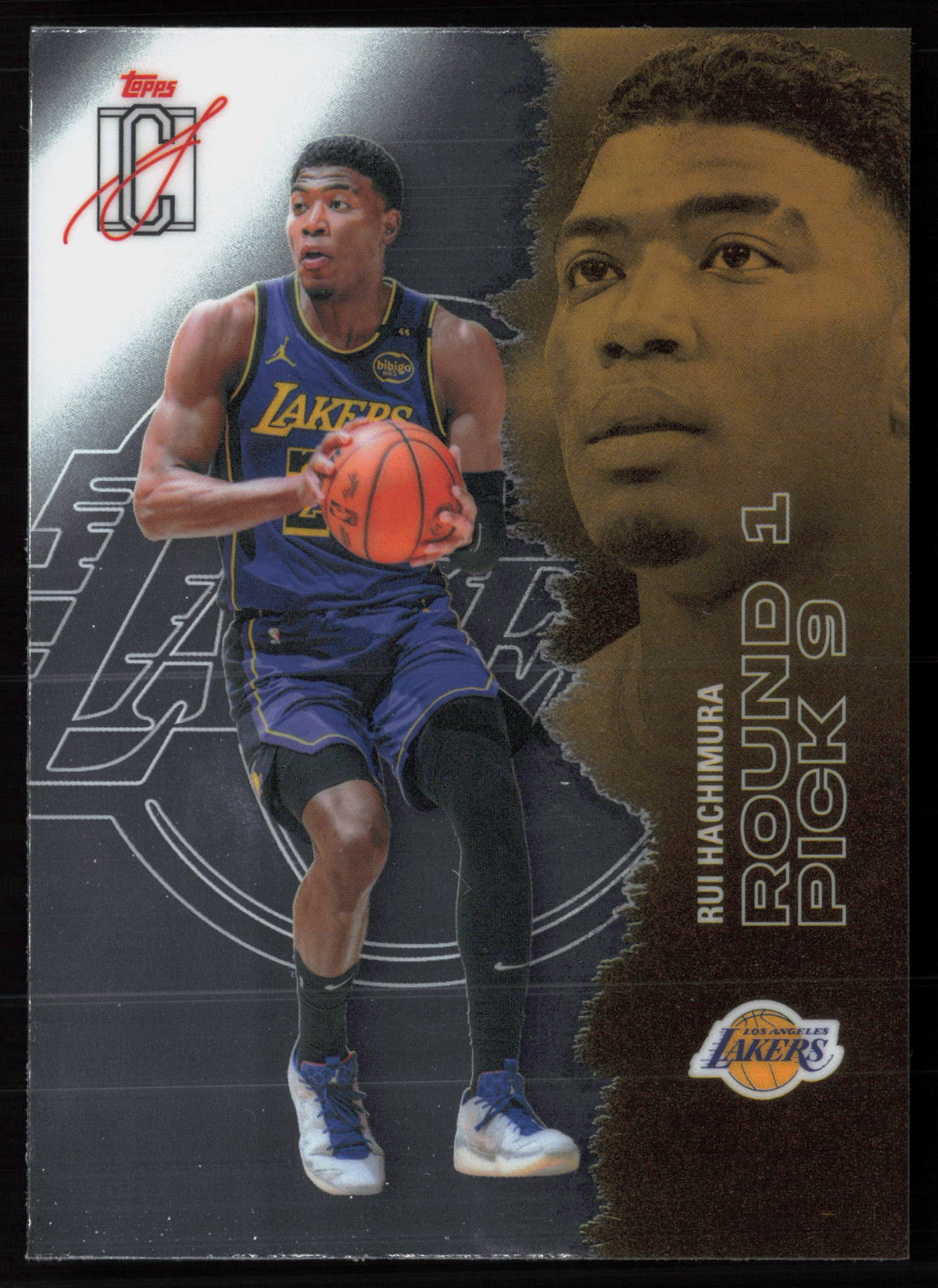 2025 2025-26 Topps Signature Class Rui Hachimura Basketball card front — Card Source Canada