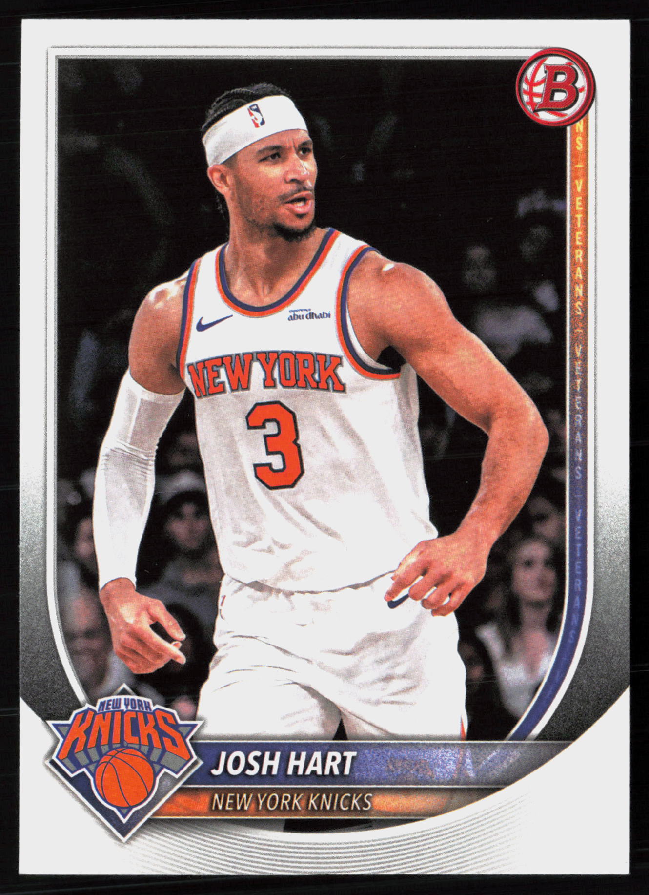 2025 2025-26 Bowman Josh Hart Basketball card front — Card Source Canada