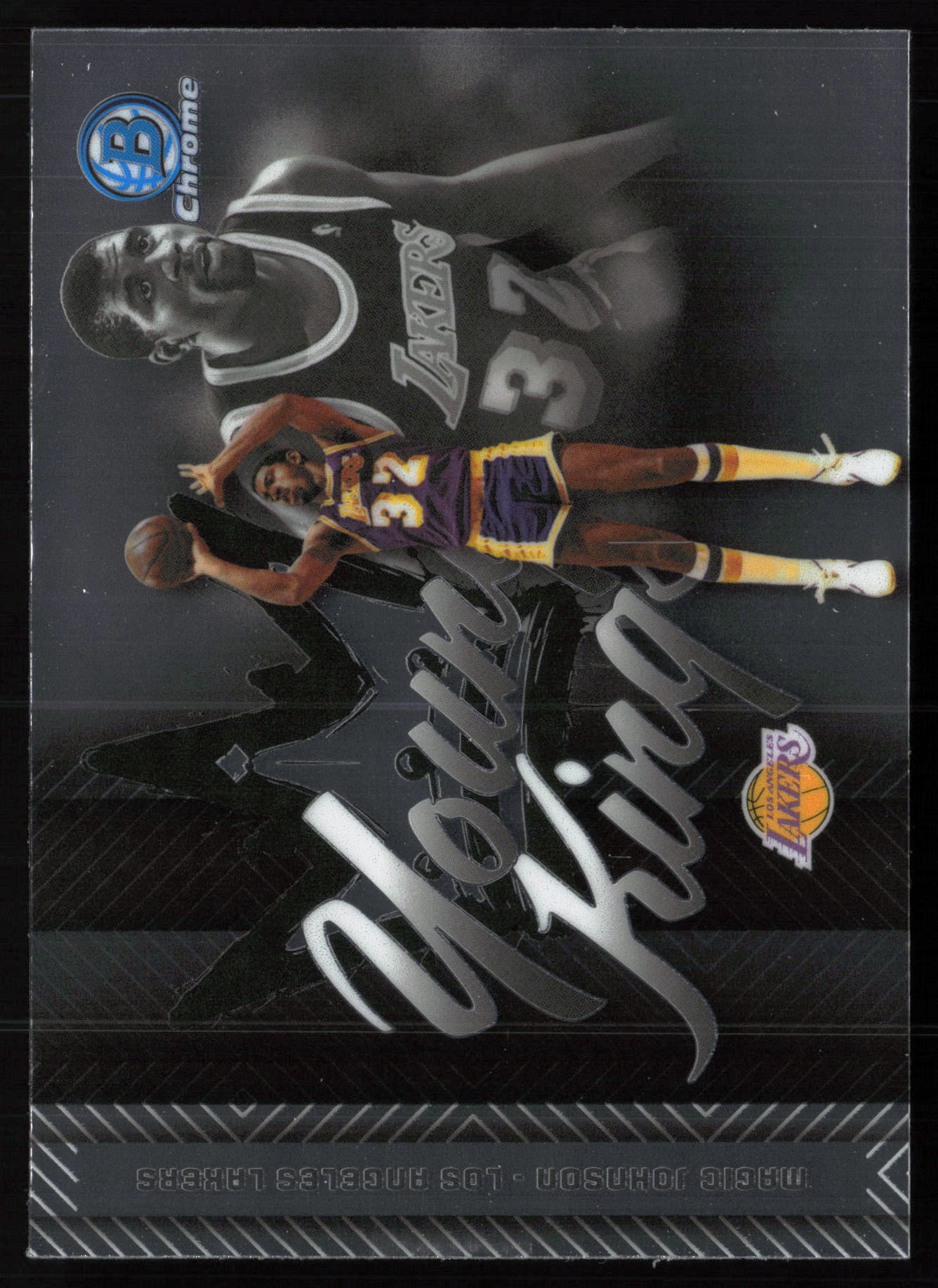 2025 2025-26 Bowman Magic Johnson Basketball card front — Card Source Canada