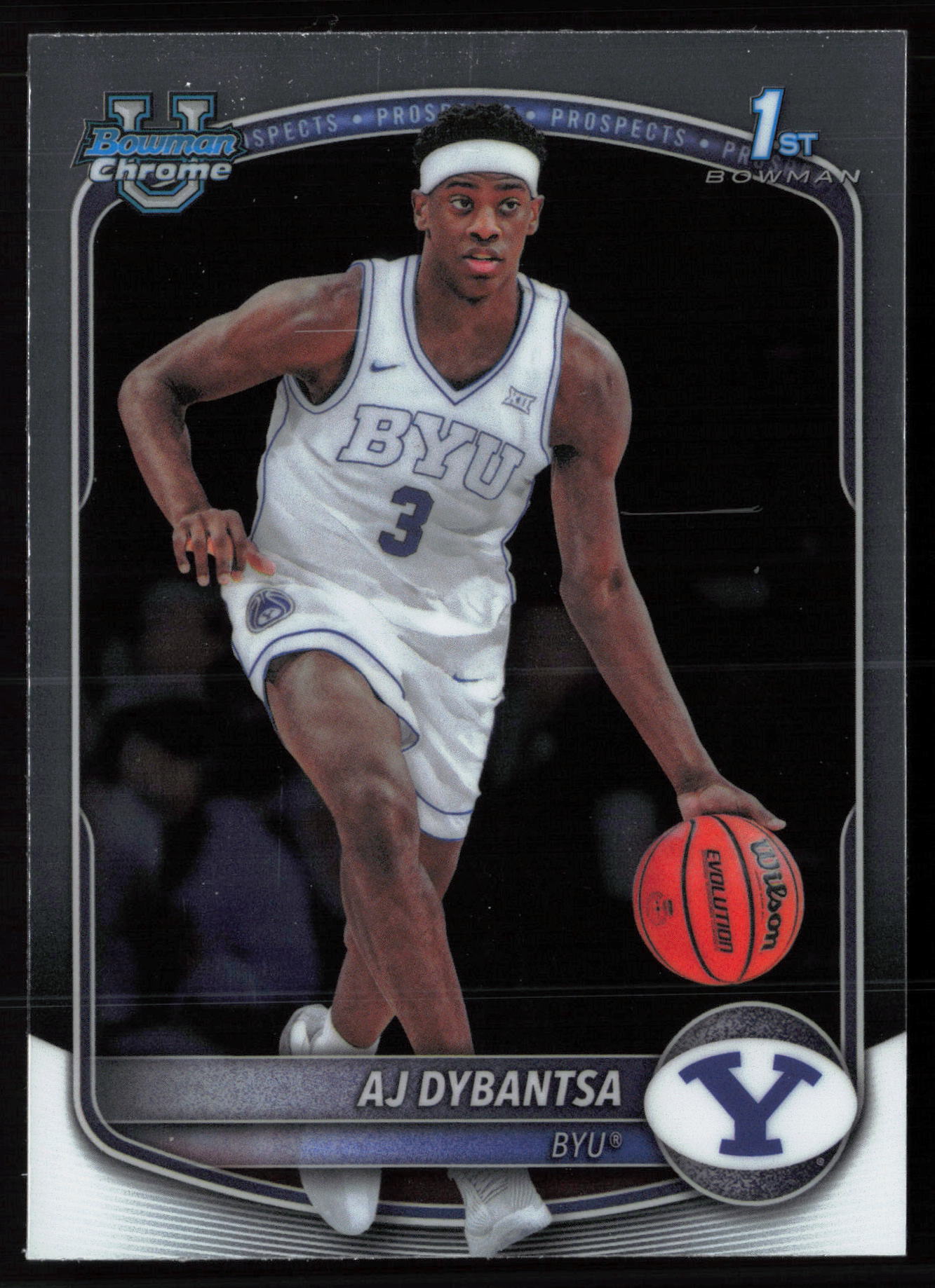 2025 2025-26 Bowman AJ Dybantsa Basketball card front — Card Source Canada