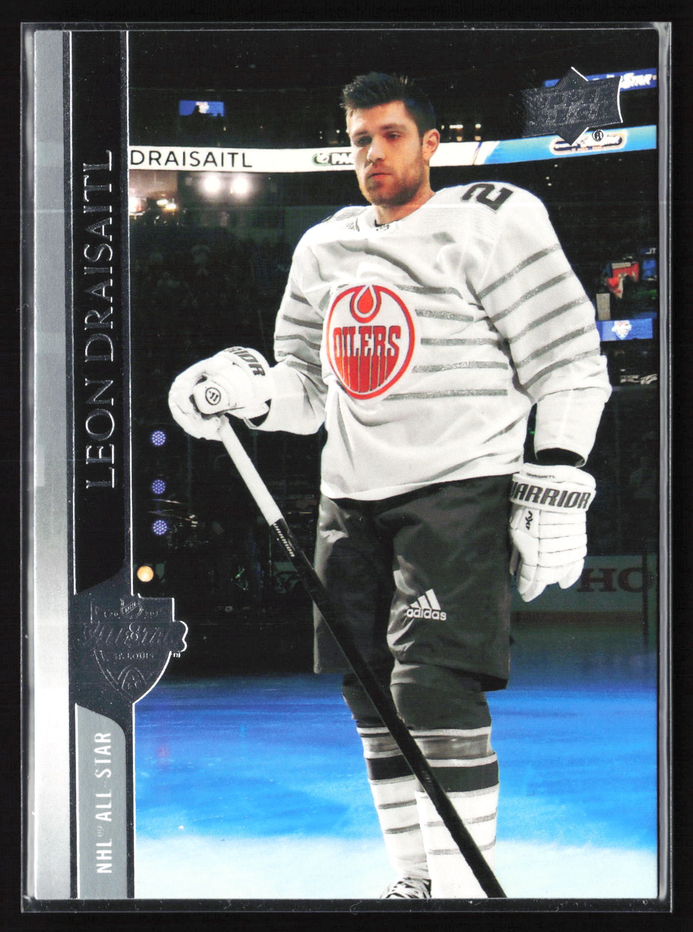 2020 2020-21 Upper Deck Leon Draisaitl Hockey card front — Card Source Canada