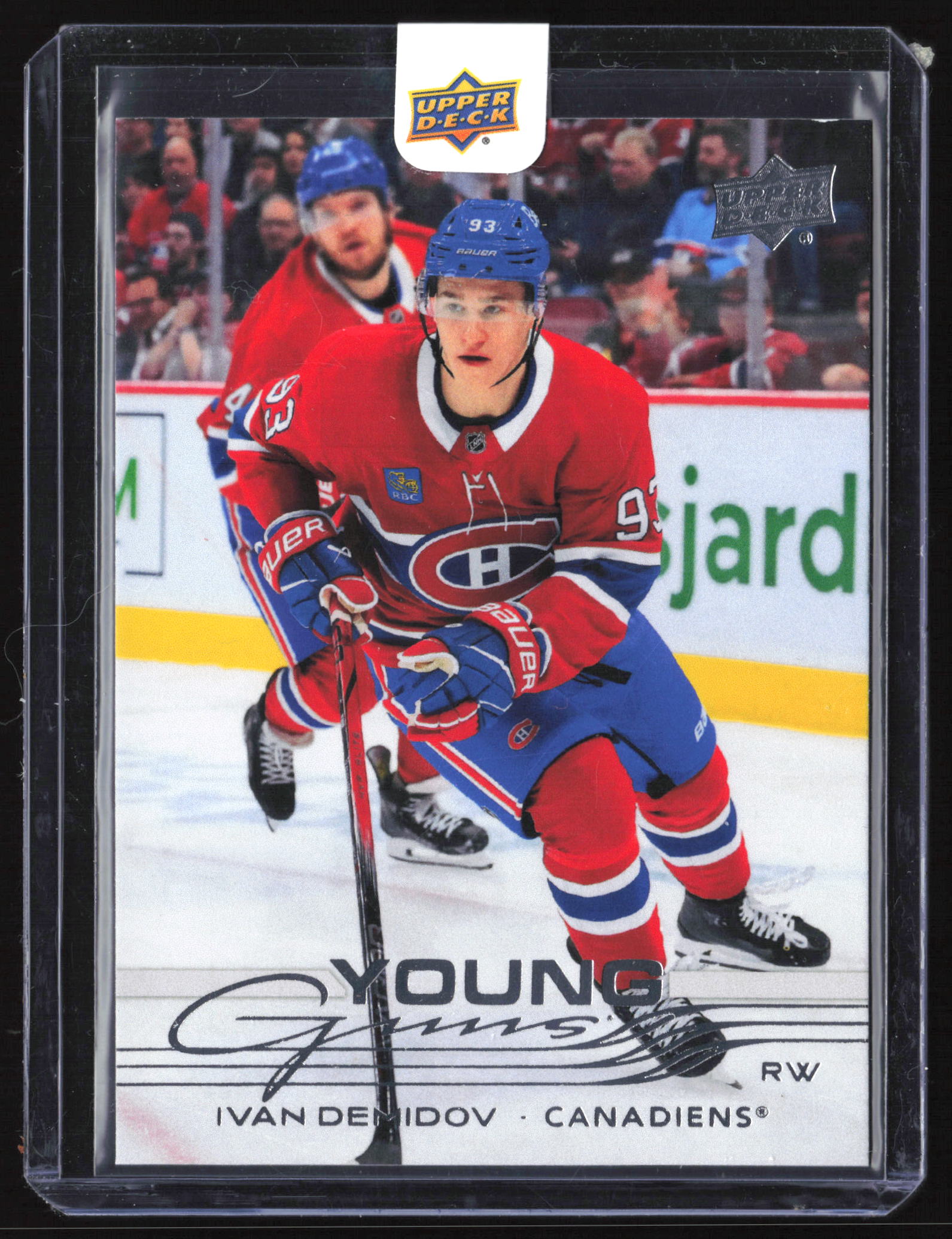 2025 2025-26 Upper Deck Ivan Demidov Hockey card front — Card Source Canada